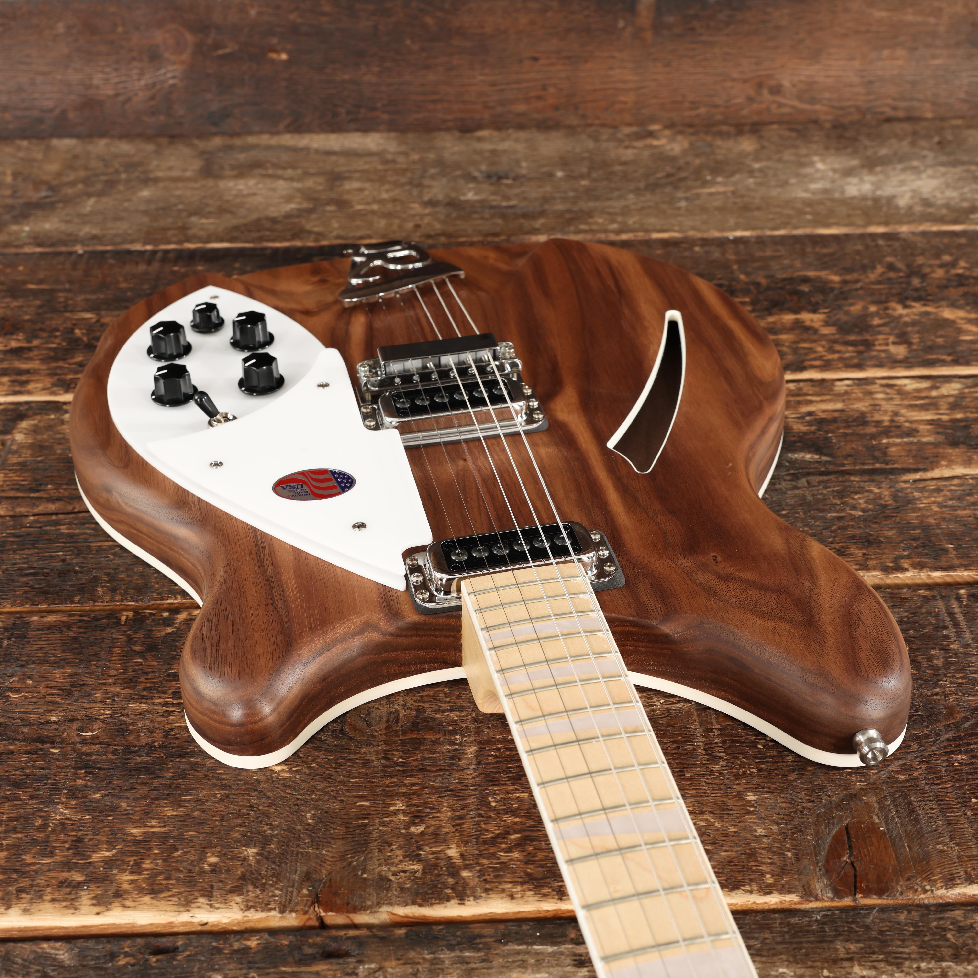 Rickenbacker 360 Semi-Hollow Electric Guitar in Walnut - Andertons